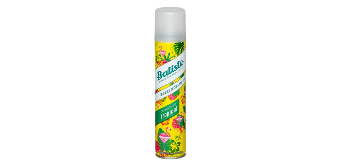 Trockenshampoo Baptiste – SOS-Hilfe bei platten und fettigen Haaren