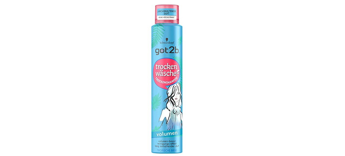 Tockenshampoo Got2b für fettiges und plattes Haar