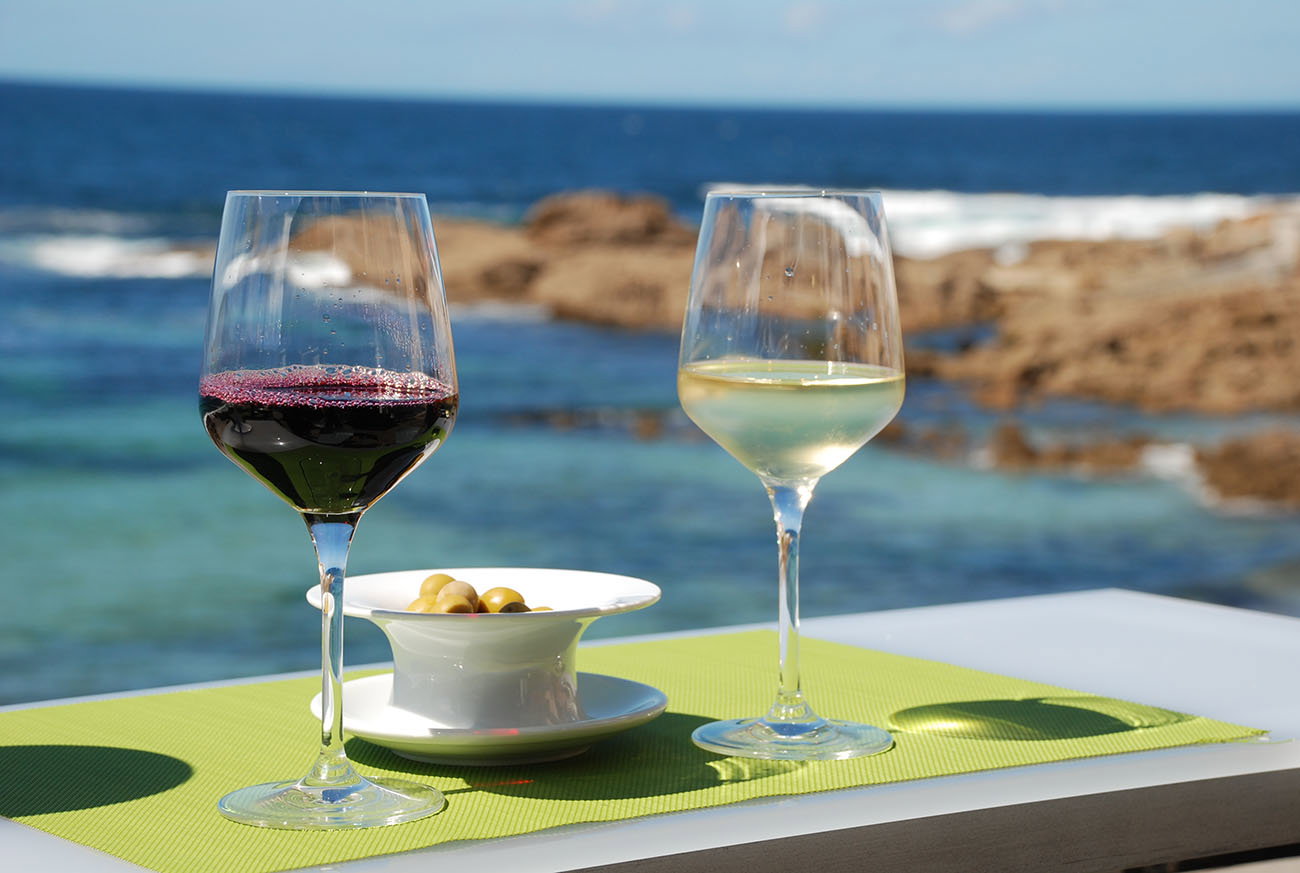 Im Urlaub Wein genießen