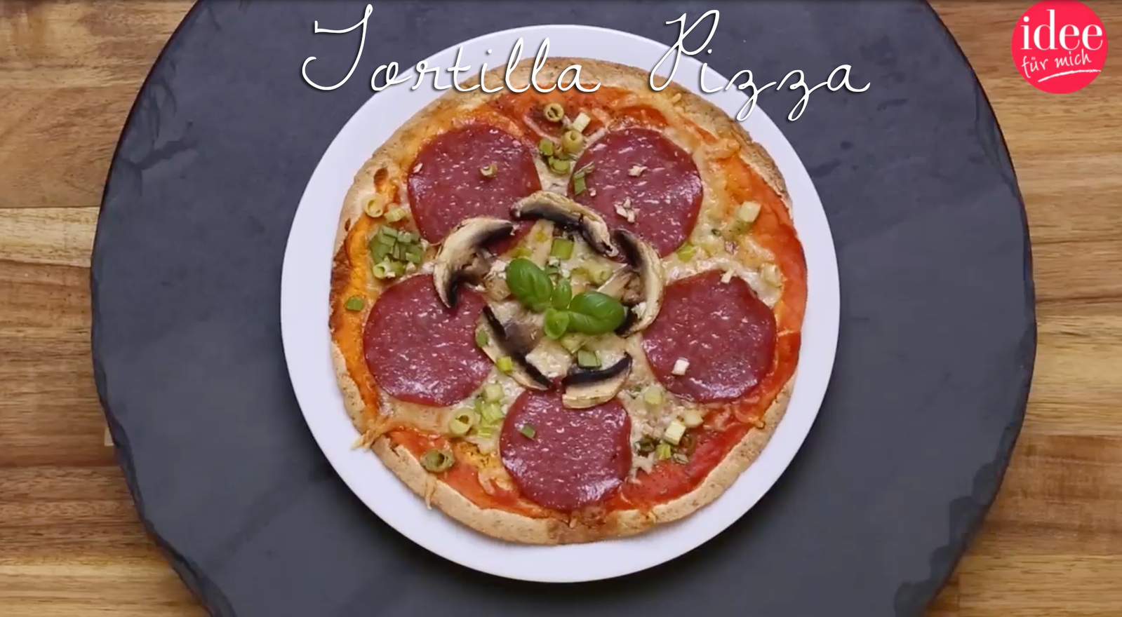 Tortilla Pizza: So einfach, so lecker