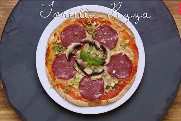 Tortilla Pizza: So einfach, so lecker