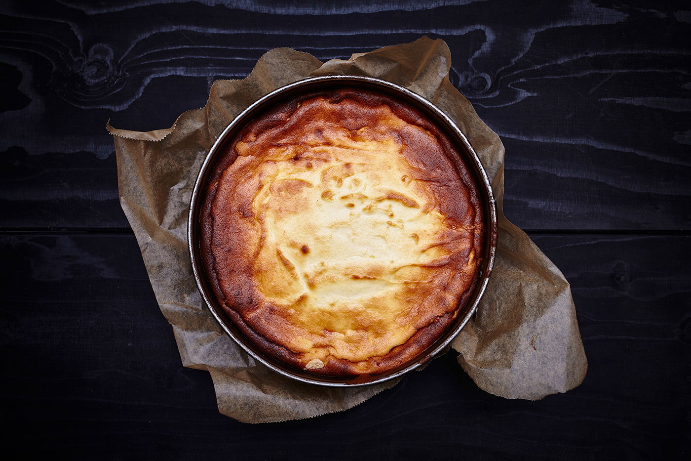 Blitzschnell & einfach: Käsekuchen mit 3 Zutaten