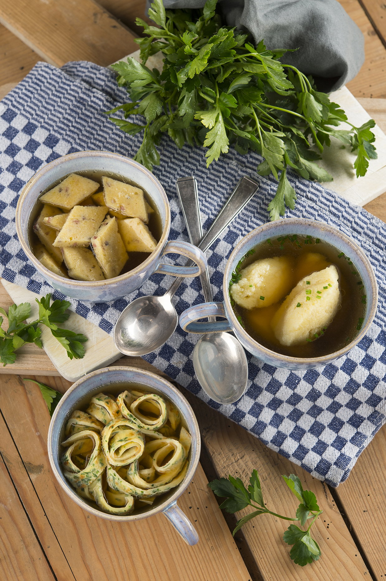 Für jeden Geschmack: Suppeneinlagen selber machen