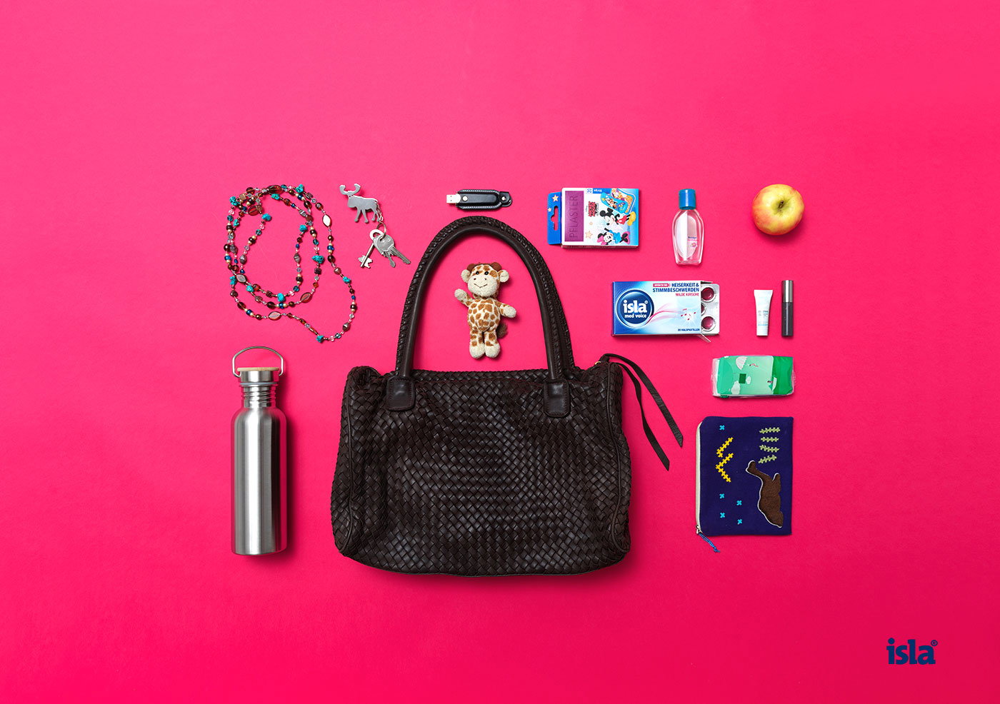 Immer dabei: Ein Blick in die Handtasche von Kindergärtnerin Susanne M.